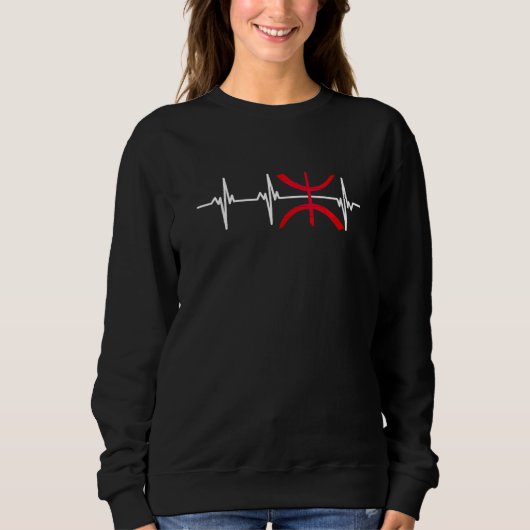 Amazigh Heartbeat Sweatshirt (Vorderseite)