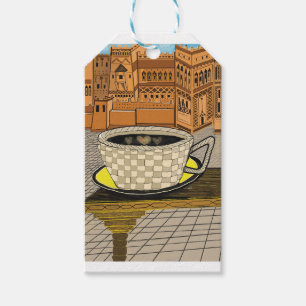 Amazigh Heritage: Kaffee vor dem Alten Geschenkanhänger