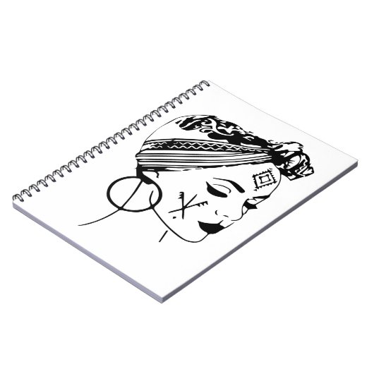 Amazigh Kabyle Maghreb Notizblock (Linke Seite)