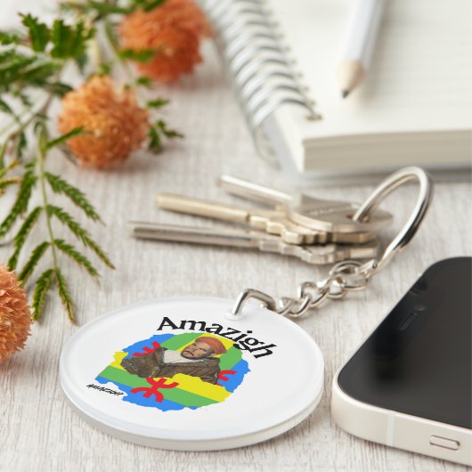 Amazigh Kabyle Schlüsselanhänger (Vorderseite rechts)