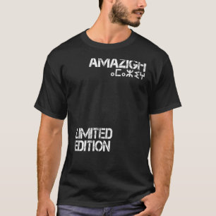 Amazigh Kabyle Tifinagh Patriotisches Vintage-Graf T-Shirt