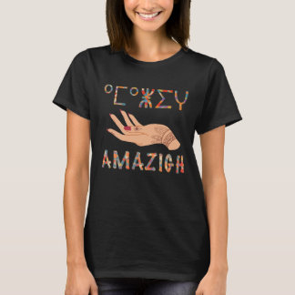Amazigh Kabylia Berber Tattoo Symbole tifinagh T-Shirt