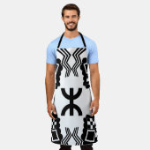 Amazigh Motiv für Berberwurzeln Schürze (Getragen)