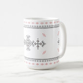 Amazigh Pattern Berber Art Kaffeetasse (VorderseiteRechts)
