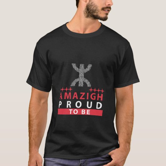 Amazigh stolz zu sein T-Shirt (Vorderseite)