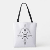 Amazigh-Tätowierung Tasche (Rückseite)