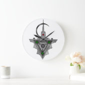 Amazigh Tazerzit Große Wanduhr (Zuhause)