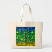 Amazigh Tote Bag Jumbo Stoffbeutel (Vorne)