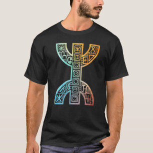 Amazigh Vintage Yaz Tifinagh Berber Symbole Stolz T-Shirt