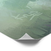 Amazilias Print Poster (Ecke)