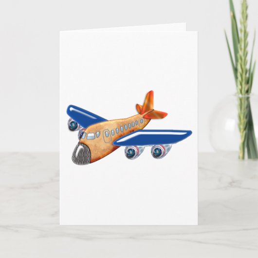 Amazing Airplane Karte (Vorderseite)