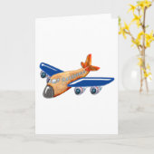 Amazing Airplane Karte (Gelbe Blume)