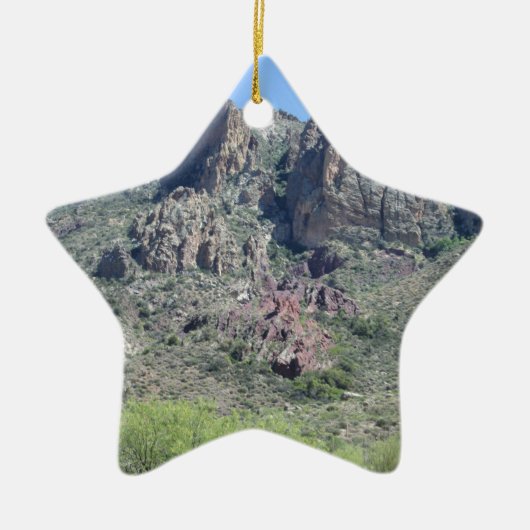 Amazing Apache Trail Keramik Ornament (Vorne)