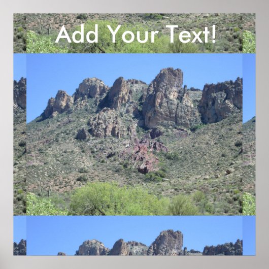 Amazing Apache Trail Poster (Vorne)