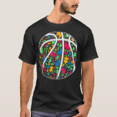 Amazing Basketball Autism Sport Autism Awareness K T-Shirt (Vorderseite)