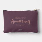Amazing [Be YOU-nique] — Zippered Pouch Zubehörtasche (Rückseite)