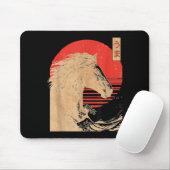 Amazing Chinese Year Of The Horse Japanese New Yea Mousepad (Mit Mouse)