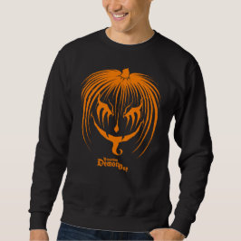 Amazing Demonboy Pumpkinhead Orange Halloween Sweatshirt