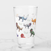 Amazing dinosaur glass cup glas (Vorderseite)