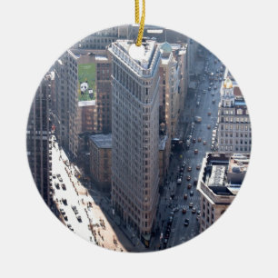 Amazing! Flatiron Building New York City Keramik Ornament