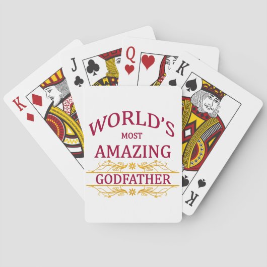 Amazing Godfather Spielkarten (Rückseite)