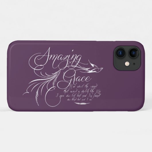 Amazing Grace   Case-Mate iPhone Hülle (Rückseite (Horizontal))