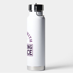 Amazing Grace Christliches Kreuz Vintage Trinkflasche