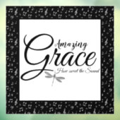 Amazing Grace Fensteraufkleber (Blatt 3)