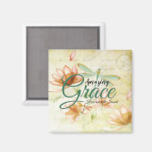 Amazing Grace Flowers and Draquelly Magnet (Vorderseite/Rückseite)