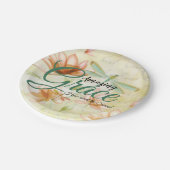 Amazing Grace Flowers and Draquelly Pappteller (Schrägansicht)