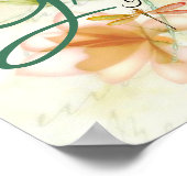 Amazing Grace Flowers and Draquelly Poster (Ecke)