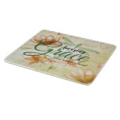 Amazing Grace Flowers and Draquelly Schneidebrett (Ecke)