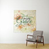 Amazing Grace Flowers and Draquelly Wandteppich (Beispiel)