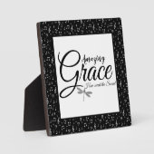 Amazing Grace Fotoplatte (Vorderseite)