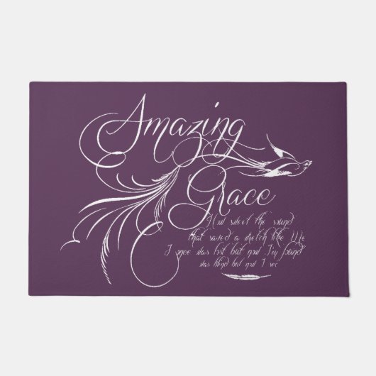 Amazing Grace Fußmatte (Vorderseite)