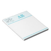 Amazing Grace Monogramm Notizblock (angewinkelt)