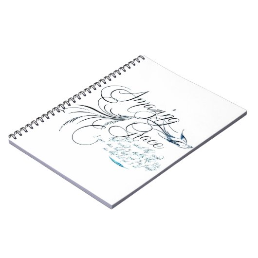 Amazing Grace Notizblock (Linke Seite)