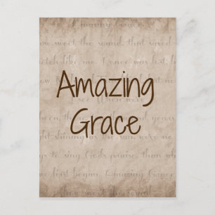 Amazing Grace Postkarte