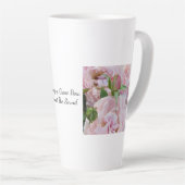Amazing Grace Roses Latte Mug SVG Milchtasse (Rechte Ecke)