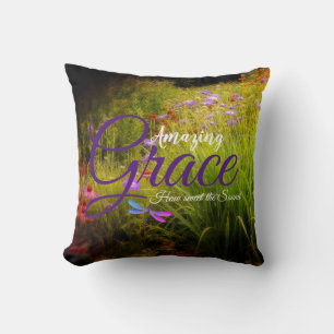 Amazing Grace Wildflowers Wurfkissen Kissen