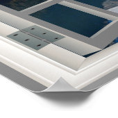 Amazing Lake Louise Mountain Fab Window Poster (Ecke)