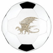 Amazing Mosaic Dragon Golden Fußball (Vorderseite)