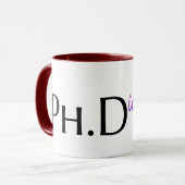 Amazing Ph.D, Ph.D. student women gift Tasse (Vorderseite Links)
