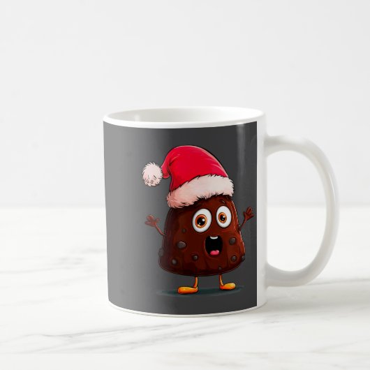 Amazing Pudding Look With Christmas Hat  Kaffeetasse (Rechts)