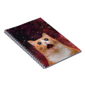 Amazing Space Cat Notizblock (Rechte Seite)