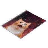 Amazing Space Cat Notizblock (Linke Seite)