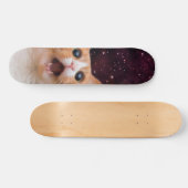 Amazing Space Cat Skateboard (Horizontal)