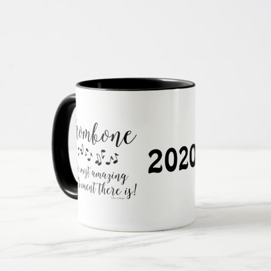 Amazing Trombone Tasse (Vorderseite Links)