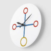 amazingCROSS als Wanduhr (Winkel)
