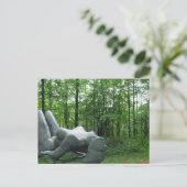 Amazon Frau 2 Postkarte (Stehend Vorderseite)